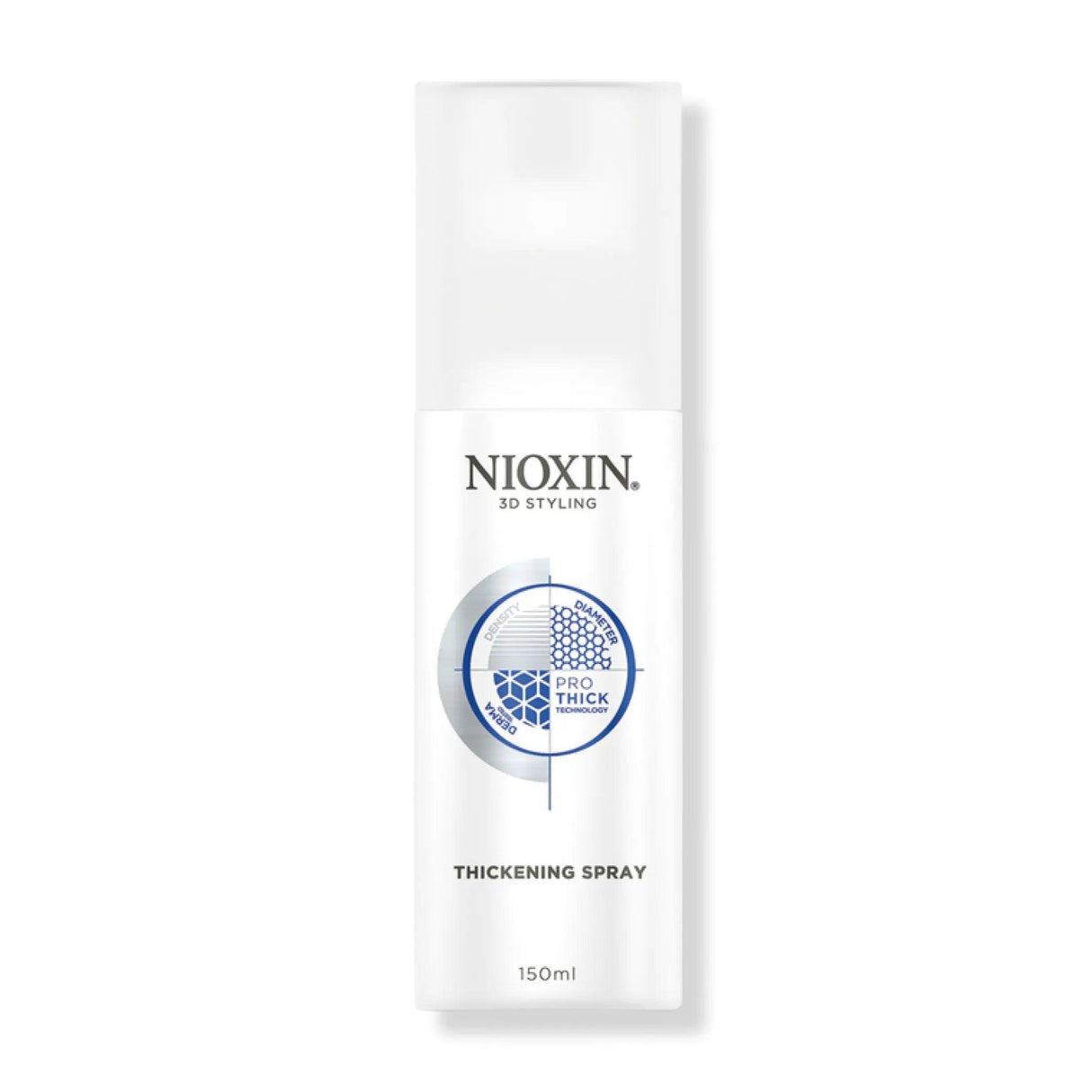 Nioxin 3D Styling Thickening Spray bottle for texture and volume, 150ml
