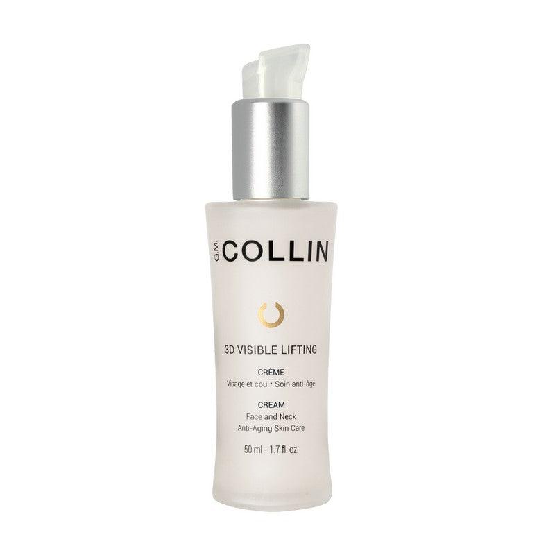 3D Visible Lifting Cream bottle for anti-aging, face and neck skincare, hydrates and smooths wrinkles, suitable for all skin types