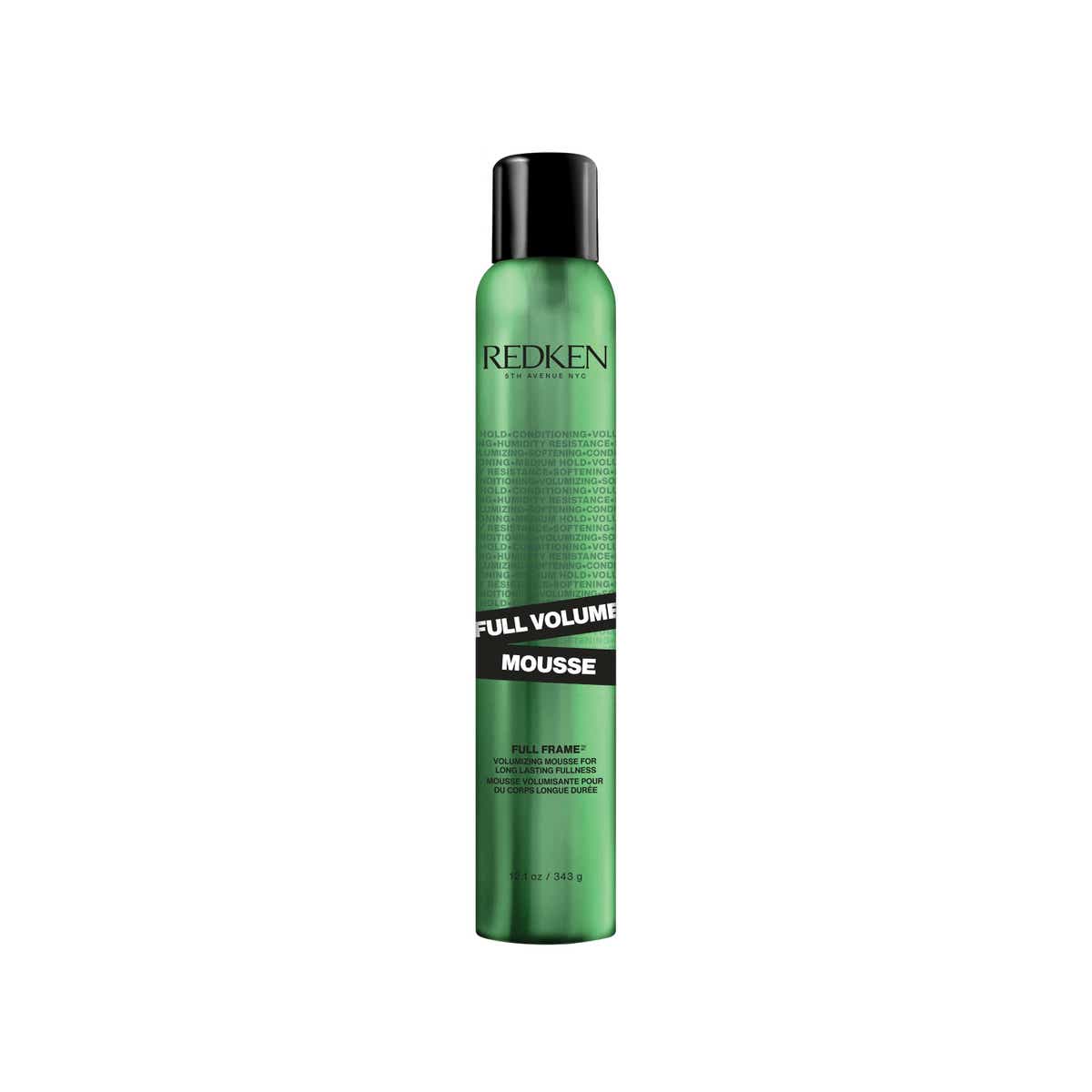 Redken Full Volume Mousse for volumizing fine or thin hair, providing lift and a full appearance.