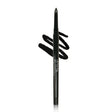 Long-Wear Gel Eyeliner in matte black with a creamy, waterproof formula. Includes built-in sharpener for precise eye lining.