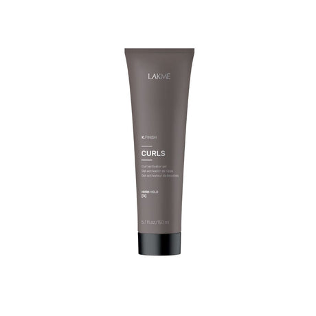 K.Finish Curls Curl Activator Gel for defined curls and frizz control with UV protection, 150ml tube.