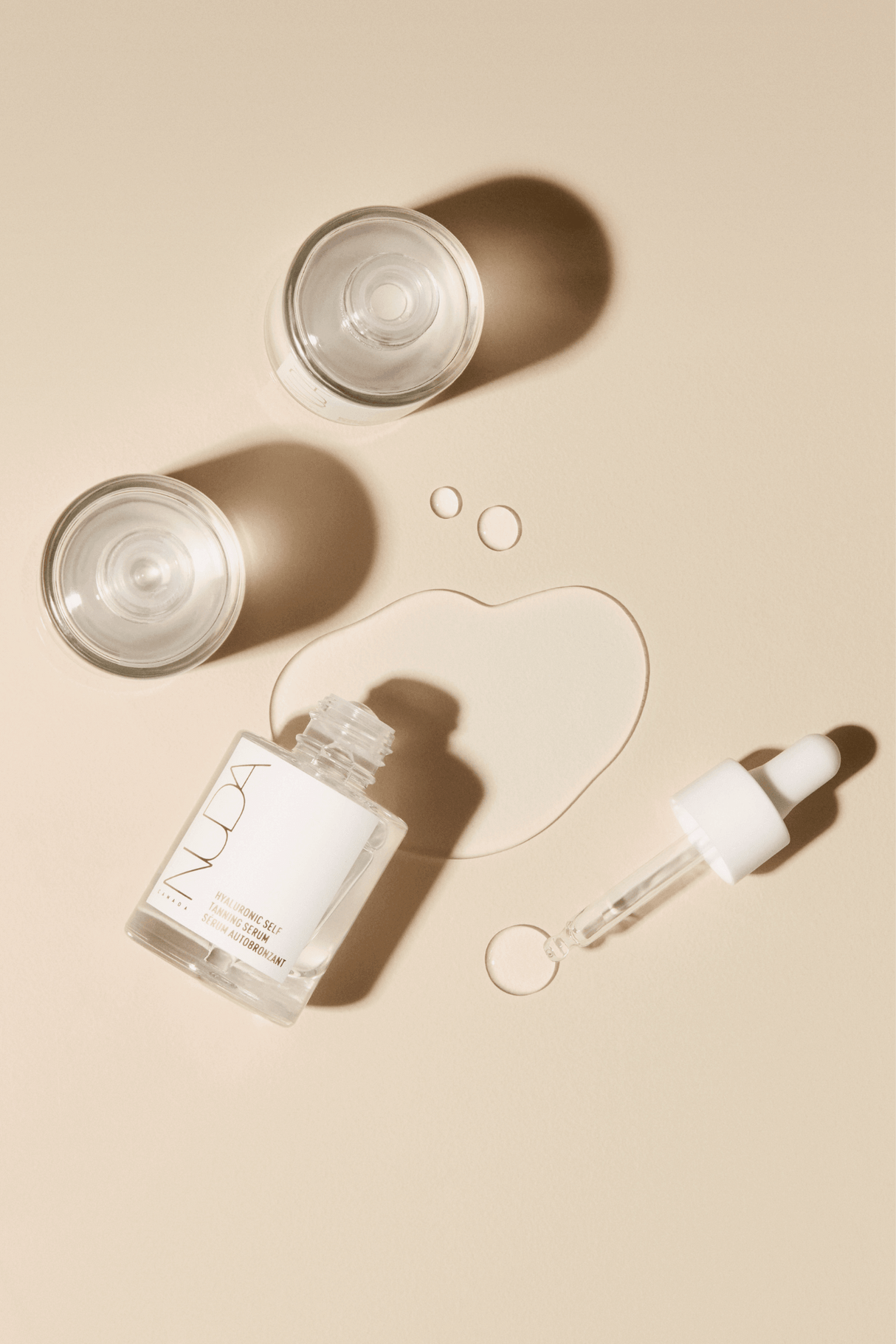 Glow Duo self tanning mousse and facial tanners with dropper, perfect for achieving a natural, sun-kissed glow all year round.