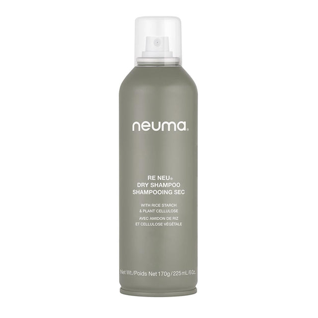 Re Neu Dry Shampoo Bottle - Talc-Free Formula for Absorbing Oils and Adding Volume to Hair, Coconut Aroma, 225ml