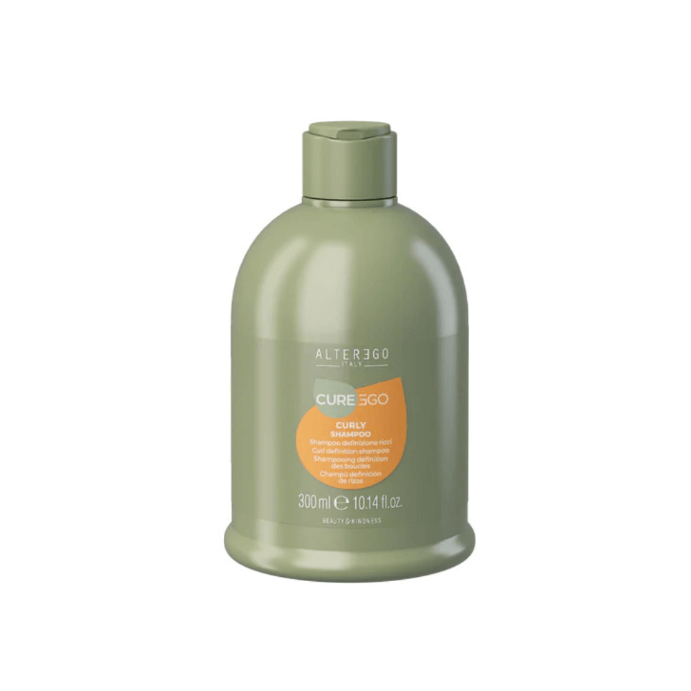 Curly Hair Shampoo bottle - gently cleanses, hydrates, combats frizz, and defines curls. Sulphate, paraben, and petrolatum-free.
