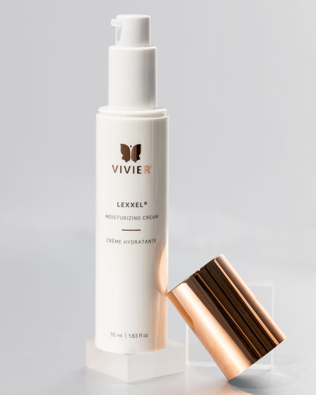 Vivier LEXXEL hypoallergenic moisturizer with Hexamidine and avocado oil for soothing dry, itchy skin. Ideal for all skin types.