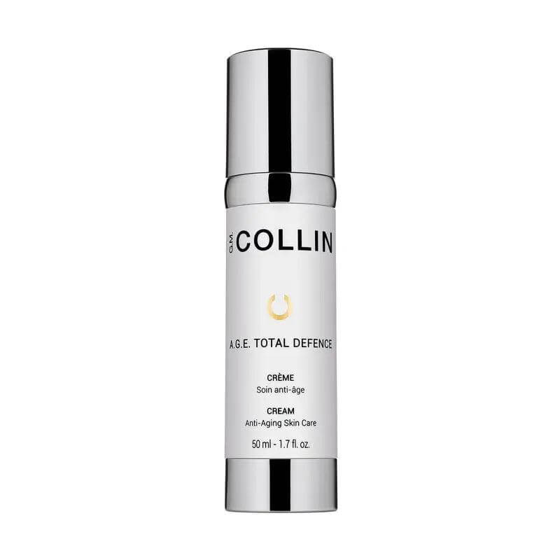 AGE Total Defence moisturizer bottle for skin hydration and elasticity