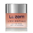 Luzern Alpine Rose Nectar Masque with Ruby Powder and stem cells for radiant, hydrated skin. Vegetarian formula.