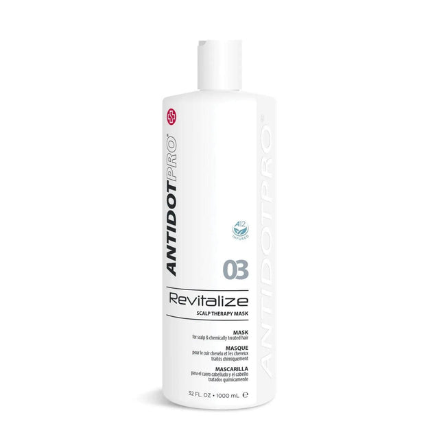AntidotPro 03 Revitalize 1000ML revitalizing mask for dandruff and scalp irritations, second step in 3-step hair treatment system.