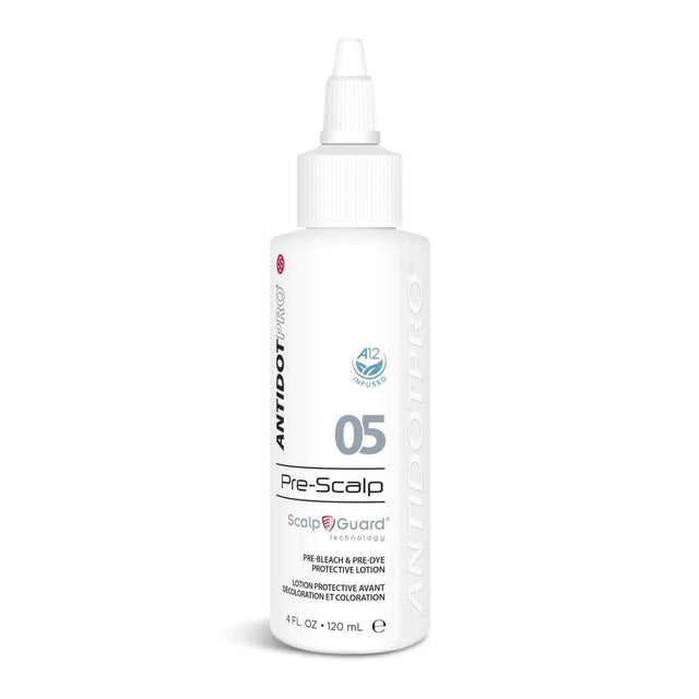 AntidotPro 05 Pre-Scalp Anti 120ML bottle for pre-scalp protection before chemical hair treatments