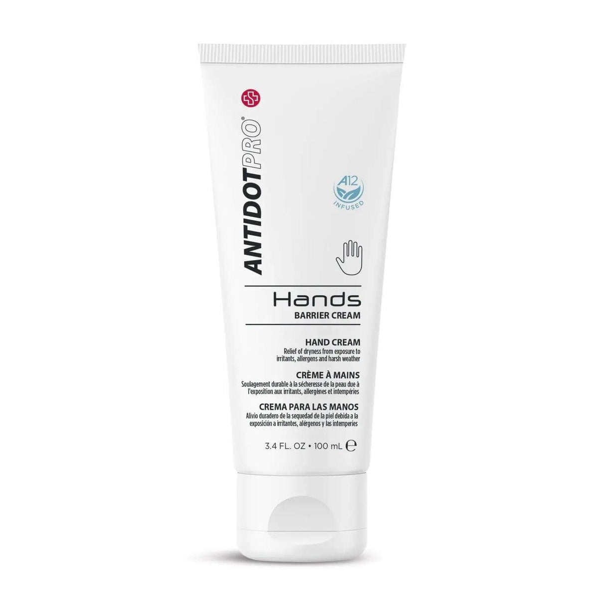 AntidotPro Hands 100ML hand barrier cream tube for skin protection against dermatitis