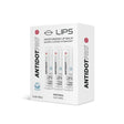 AntidotPro Lips Natural 3-pack moisturizing lip balm for hydration and protection against dermatitis.