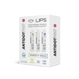 AntidotPro Lips Variety Pack - 3 tubes of moisturizing lip balm for hydration and healing, protects against dryness and irritation.