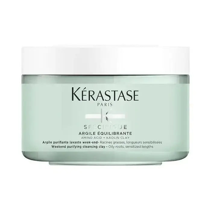 Kerastase Argile Équilibrante Purifying Clay Shampoo - Clarifying and balancing for oily scalp and hair.