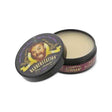 Barberstation Grease pomade container with open lid showing solid texture for medium to firm hold and high shine hairstyles.