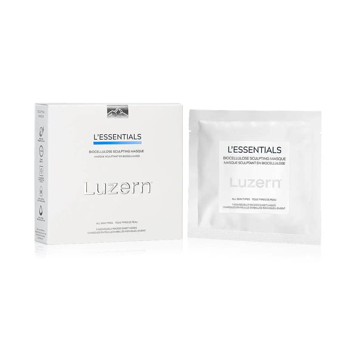 Bio-Cellulose Sculpting Masque provides soothing hydration and radiance with age-defying ingredients, 5 sheet masks per box.