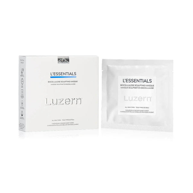 Bio-Cellulose Sculpting Masque provides soothing hydration and radiance with age-defying ingredients, 5 sheet masks per box.