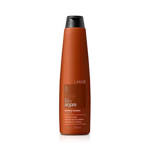 Bioargan Shampoo bottle with argan oil. Sulfate-free formula for moisturizing, protecting color-treated hair, and enhancing shine.