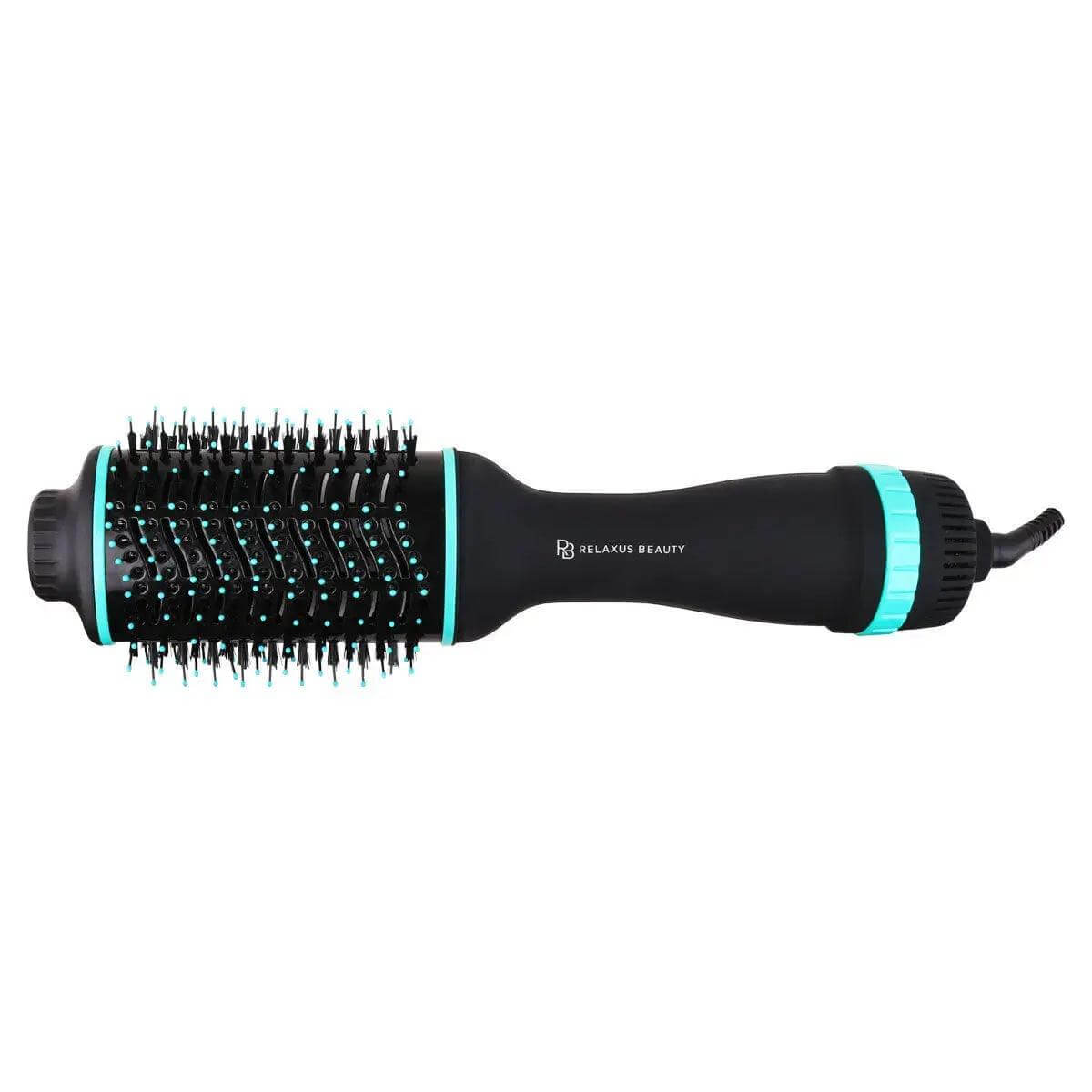 Blowdry brush for effortless salon-quality hair styling, lightweight design with adjustable speed and temperature settings.