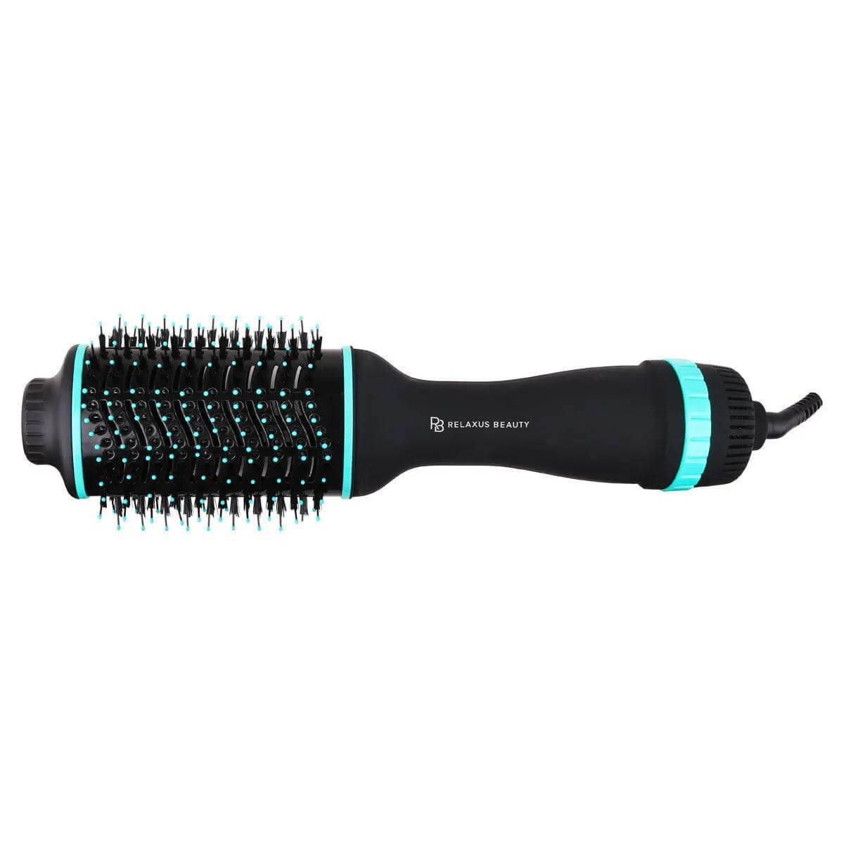 Professional blowdry brush with ergonomic handle, ideal for achieving salon-quality hair styling quickly at home.