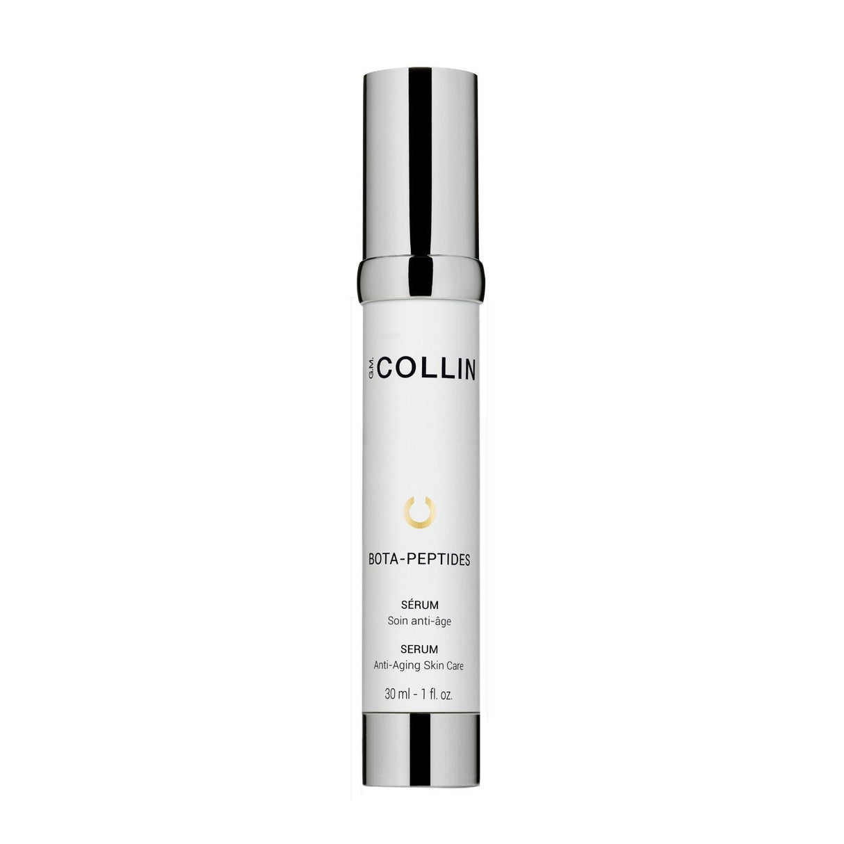 Bota-Peptide Serum bottle for youthful skin, enhancing hydration and elasticity with anti-aging properties.