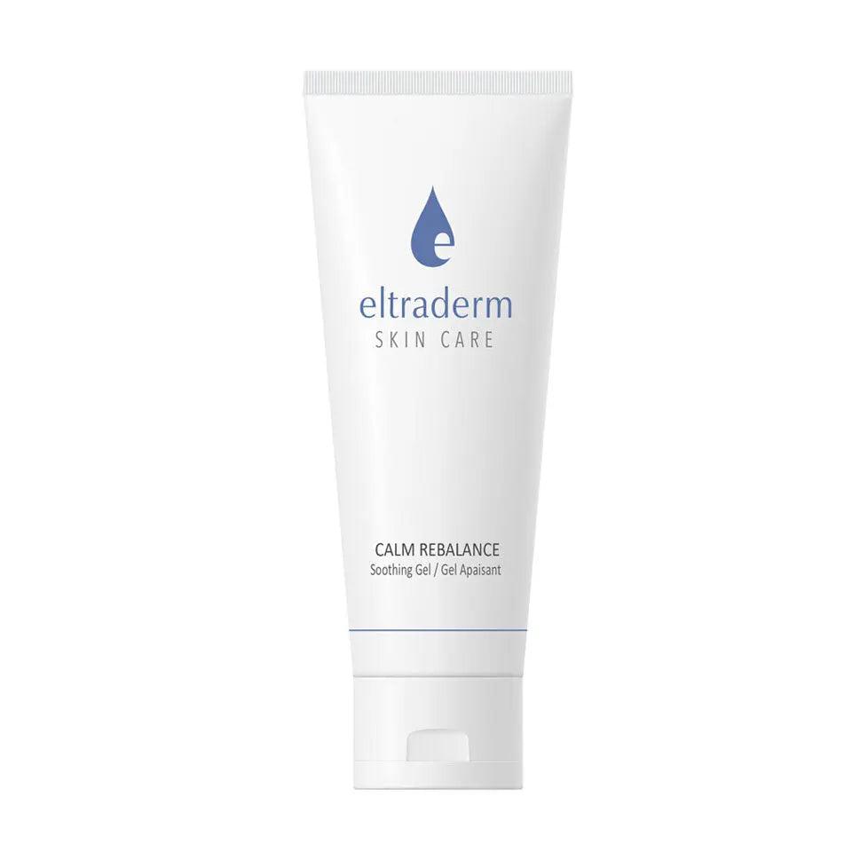 Calm Rebalance Soothing Gel by Eltraderm to reduce skin redness and inflammation for sensitive skin.