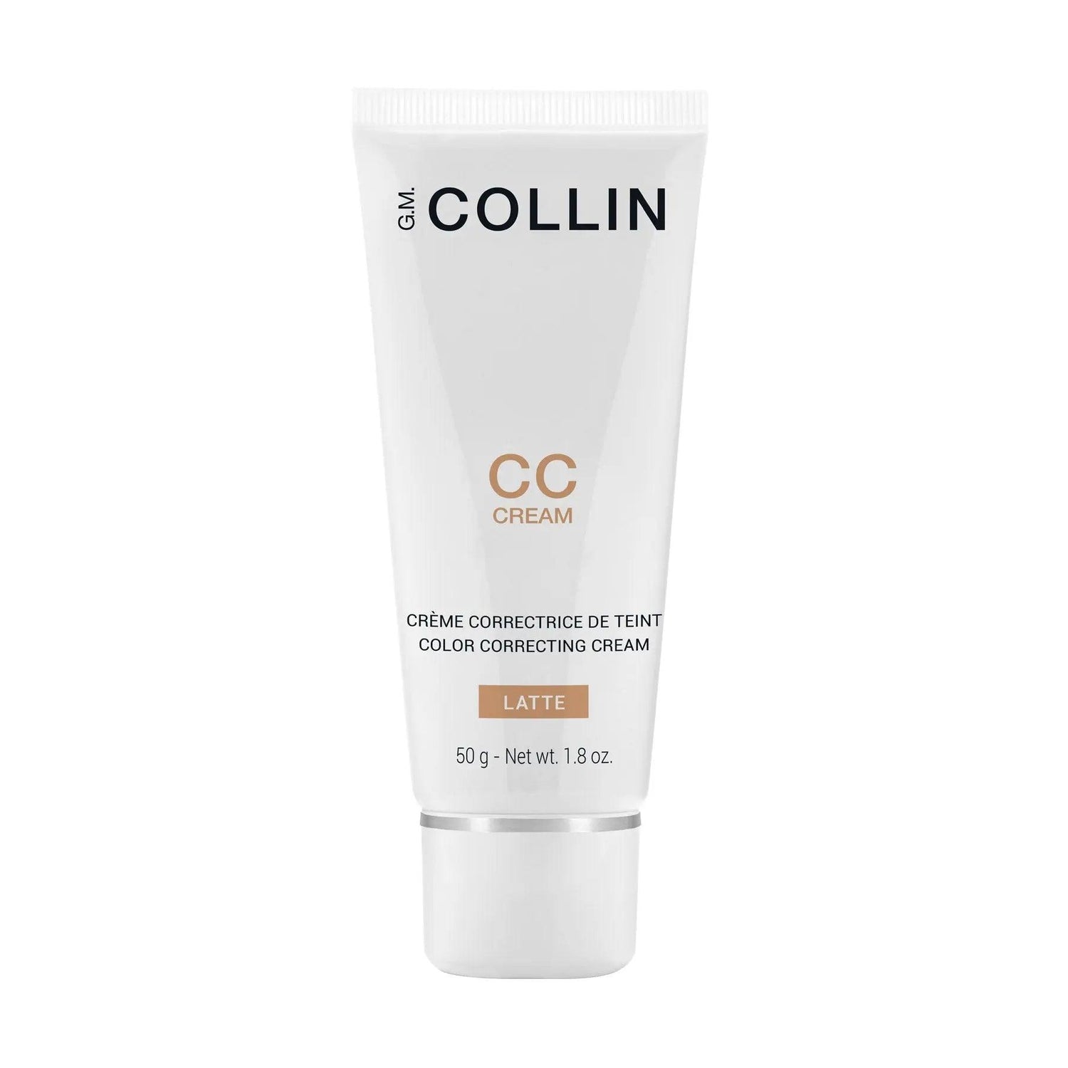 G.M. Collin CC Cream Latte - Evens complexion, conceals dark spots, soothes with Aloe Vera, moisturizes with Hyaluronic Acid.