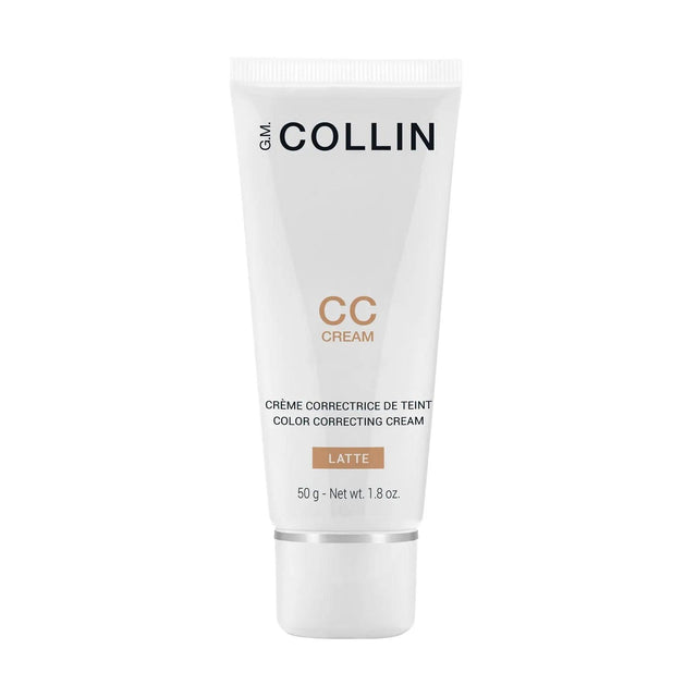 G.M. Collin CC Cream Latte - Evens complexion, conceals dark spots, soothes with Aloe Vera, moisturizes with Hyaluronic Acid.