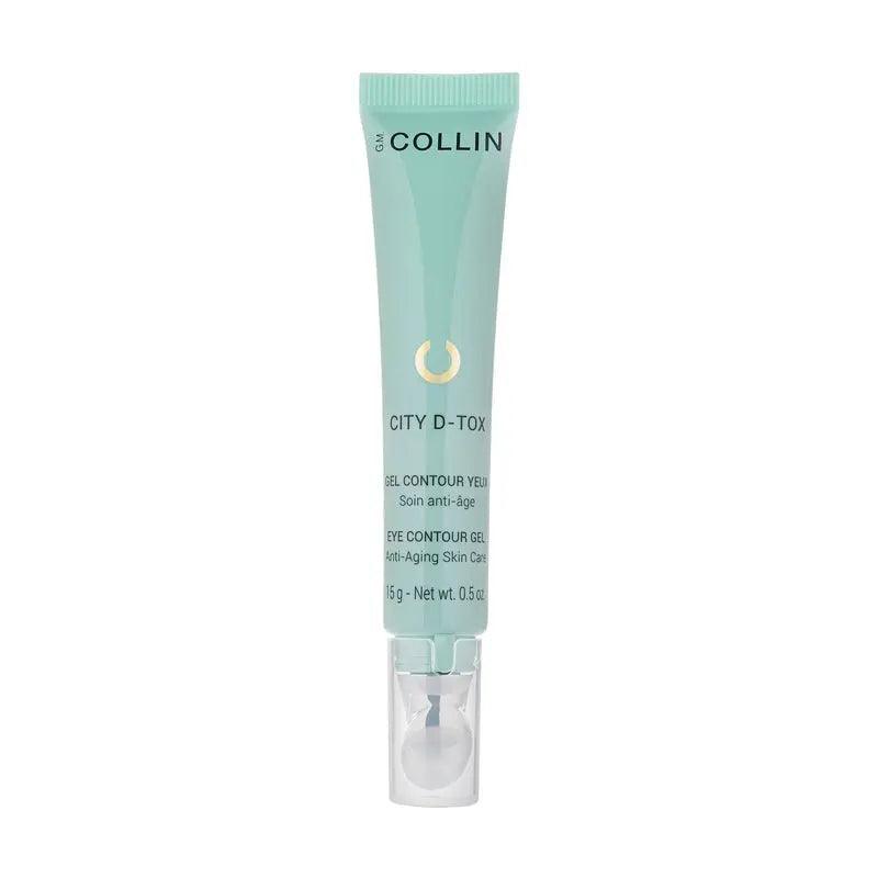 City D-Tox Eye Contour Gel with Citystem™, reduces dark circles and puffiness, unique applicator for refreshing sensation.