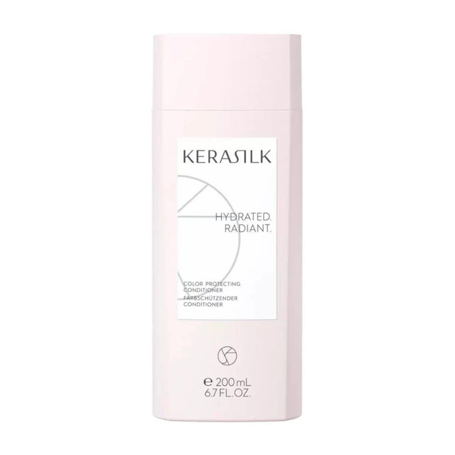 Goldwell Kerasilk Color Protecting Conditioner bottle for vibrant, hydrated color-treated hair, 200ml.