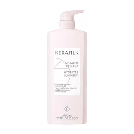Kerasilk Color Protecting Conditioner bottle for vibrant, nourished color-treated hair.