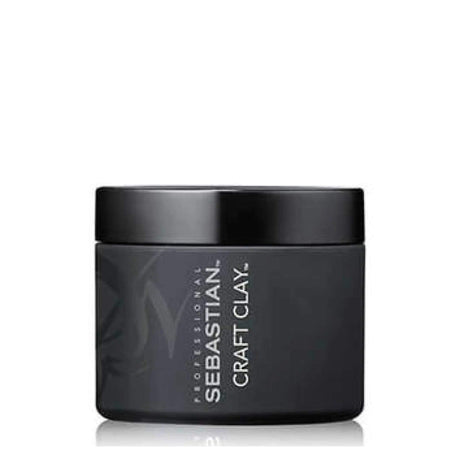 Craft Clay Matte Texturizer jar for versatile styling with matte finish and natural hold, enriched with earth minerals.