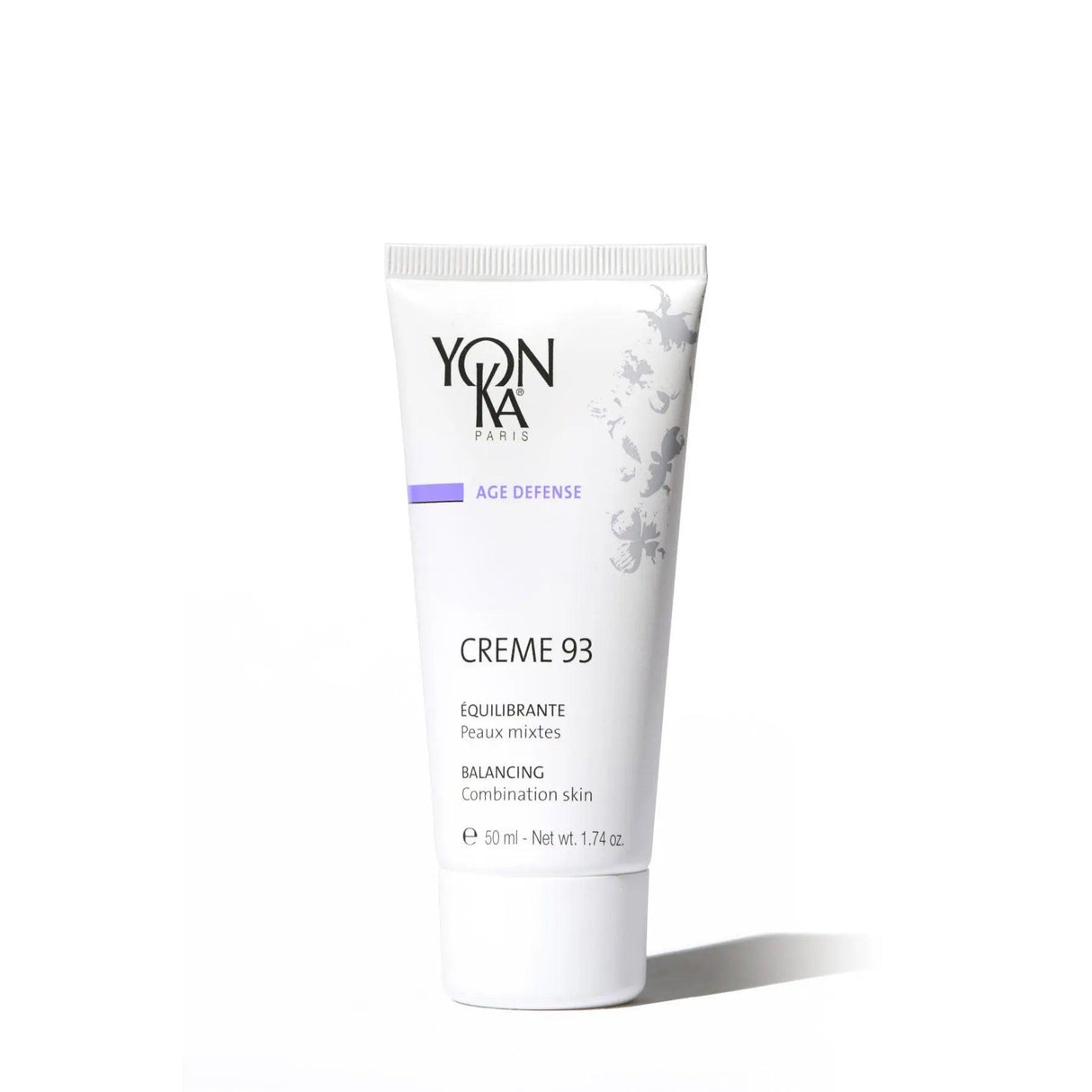 Yonka Creme 93 facial cream tube for hydrating and nourishing dry, sensitive skin