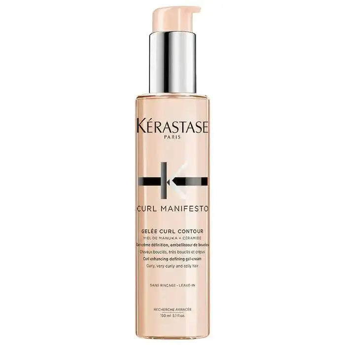 Kerastase Curl Manifesto Gelée Contour for defining curls and managing frizz in curly and wavy hair.