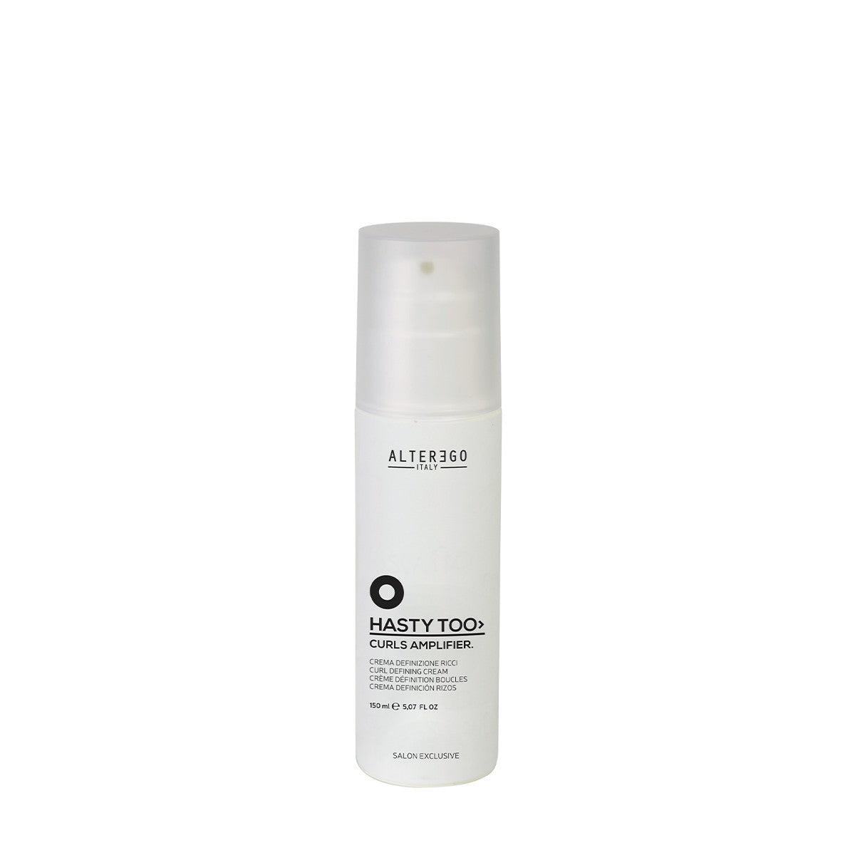 Curls Amplifier bottle for enhanced curl definition, control, and natural bounce with lightweight hydration, 150 ml.