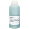Davines Essential Haircare MINU Shampoo Liter for color-treated hair, 1000ml bottle, enhances shine and color longevity.