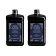 Davines Heart of Glass 1000ml Duo set featuring Silkening Shampoo and Rich Conditioner for blonde hair care.