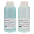 Davines Minu Pro Size Shampoo & Conditioner 1L Duo bottles for vibrant colored hair