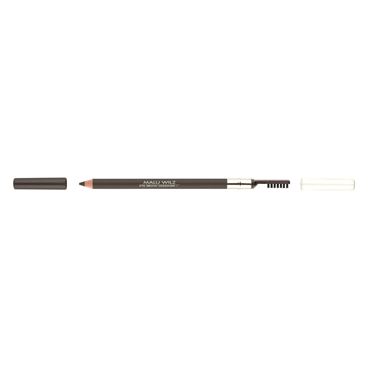 Malu Wilz Designer Eyebrow Pencil for defined, well-groomed eyebrows with natural matte finish.