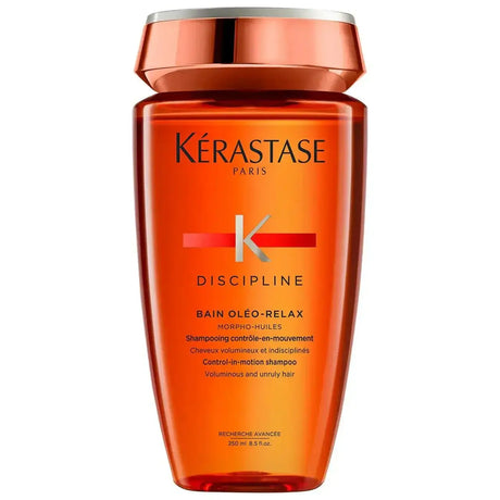 Kérastase Discipline Bain Oléo-Relax Shampoo for frizz control and smooth hair, 250ml bottle