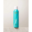Moroccanoil Dry Texture Spray with argan oil for creating textured volume and long-lasting hold, shown in turquoise bottle.