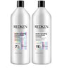 Redken Duo Liters - Acidic Bonding Concentrate Shampoo & Conditioner for damage repair and nourishment in two bottles.