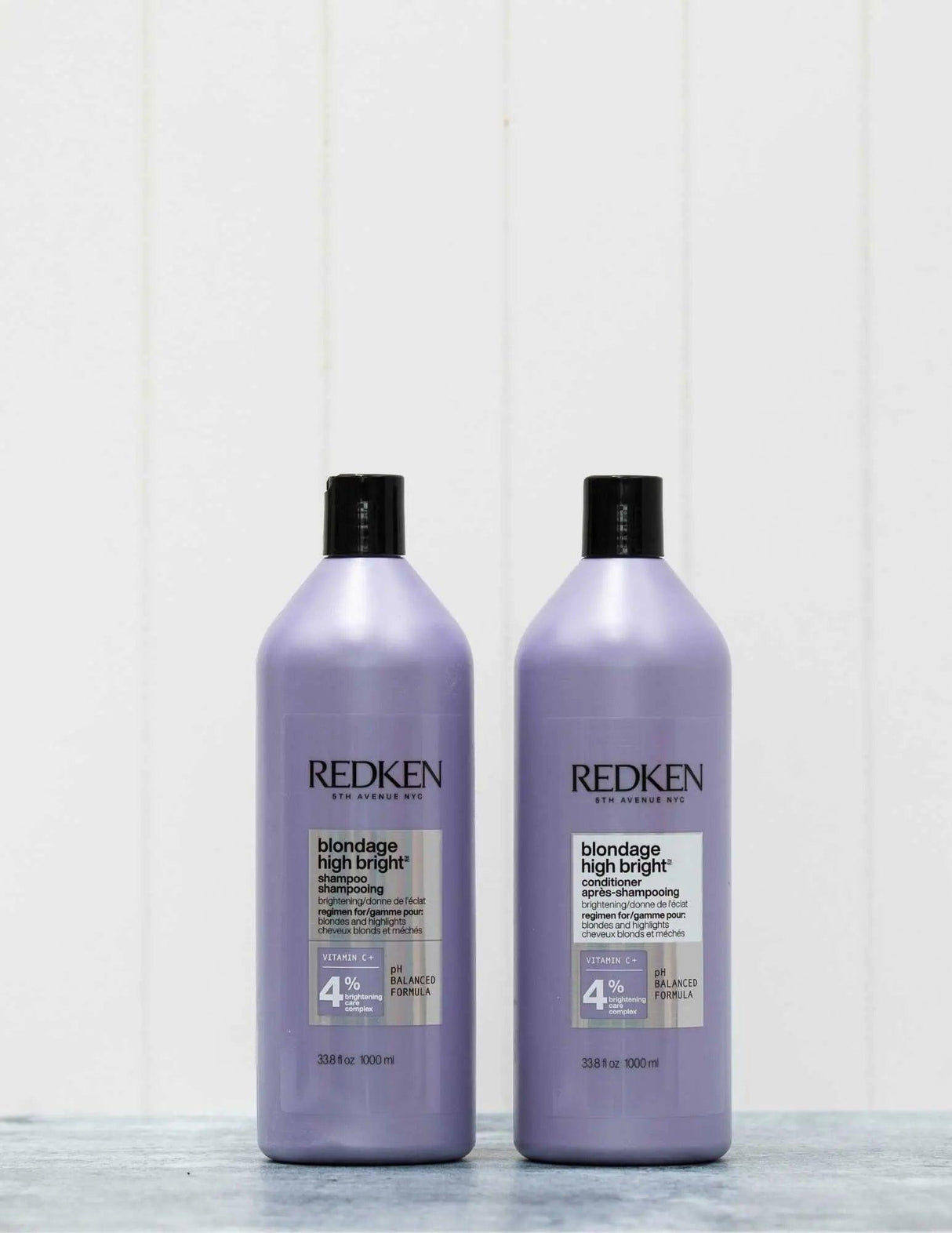 Redken Duo Liters Blondage High Bright Shampoo & Conditioner for blonde color-treated hair