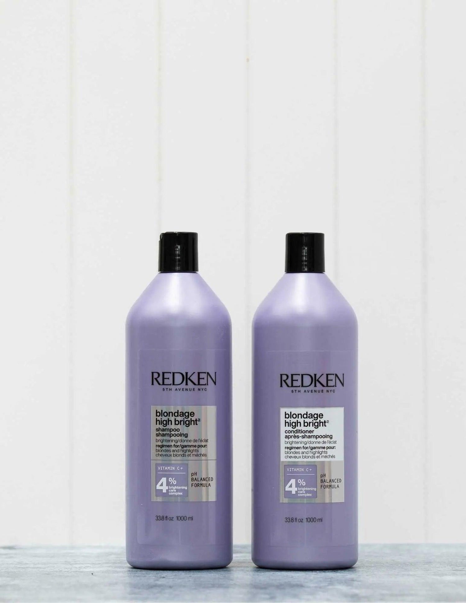 Redken Duo Liters Blondage High Bright Shampoo & Conditioner for blonde color-treated hair
