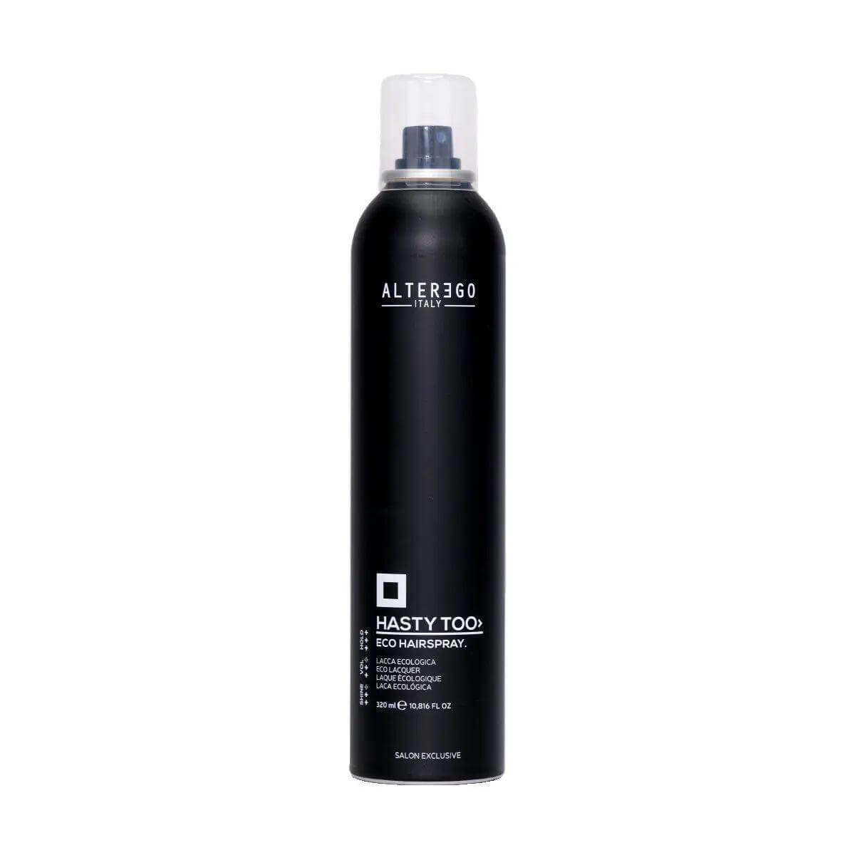 Eco Hairspray for curl enhancement, volume boosting, and hair elasticity; Alter Ego Italy Hasty Too product image