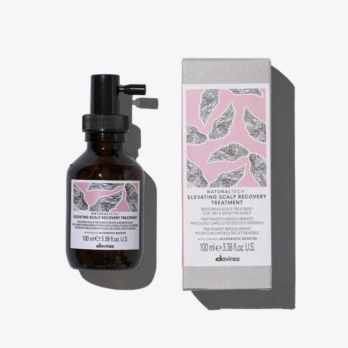 Davines Elevating Scalp Recovery Treatment bottle and packaging for healthy, hydrated scalp and hair care.