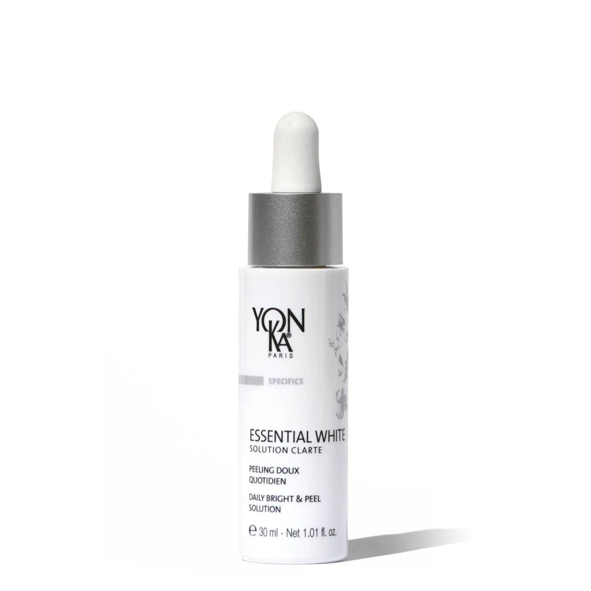 Yonka Essential White Solution Clarte brightening serum for dark spots and uneven skin tone, 30ml.