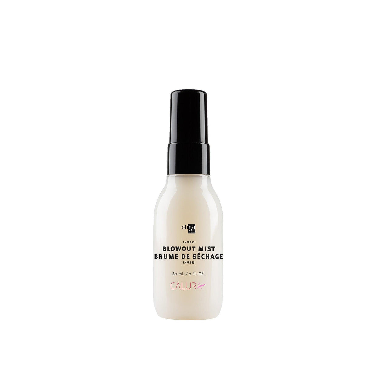 Express Blowout Mist bottle offering quick-dry hair solution with UV and heat protection; vegan, paraben-free, gluten-free formula.