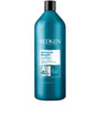 Redken Extreme Length Conditioner 1L bottle for all hair types and textures; promotes strength and length retention.