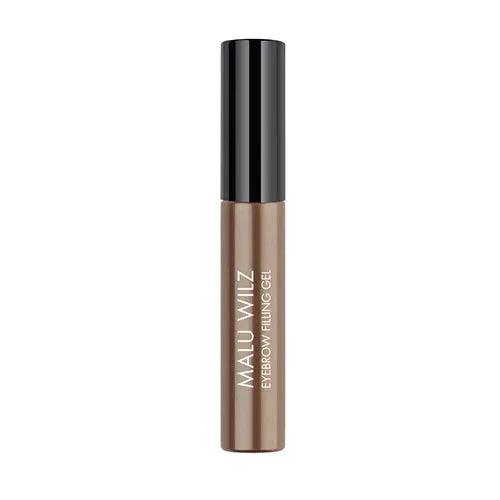 Malu Wilz Eyebrow Filling Gel 8ml, premium long-wearing formula for natural, voluminous finish, defining and enhancing brows.