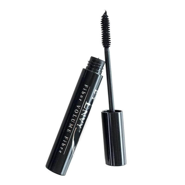 Eyenvy Fiber Mascara with tapered brush for thickening and lengthening lashes in a single stroke, water resistant, ophthalmologically tested.